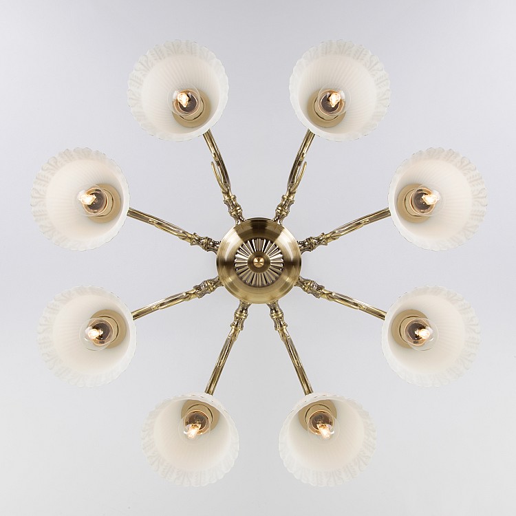 Светильник потолочный Eurosvet Campina 60107/8 античная бронза