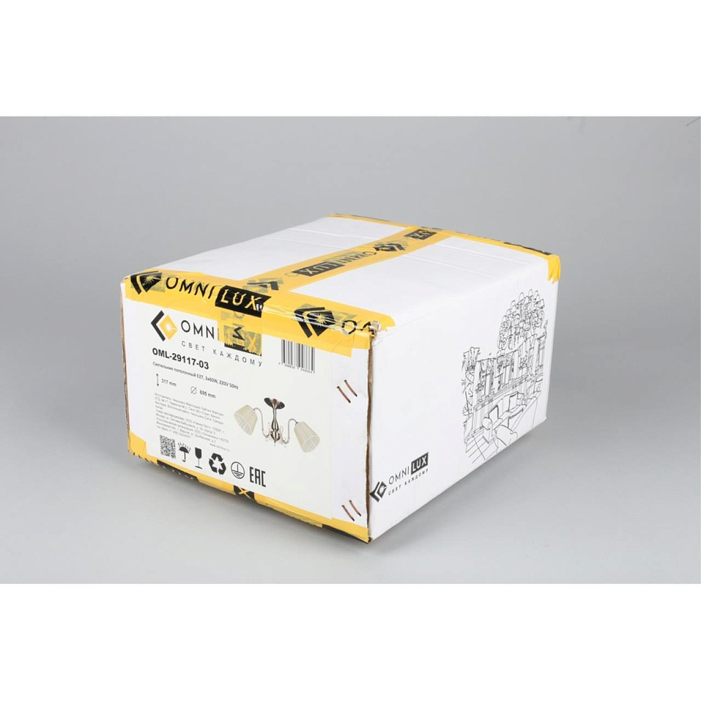 Люстра потолочная Omnilux Leonessa OML-29117-03