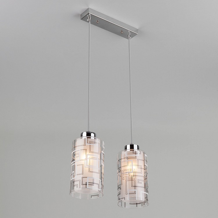 Светильник подвесной Eurosvet Stella 50002/2 хром