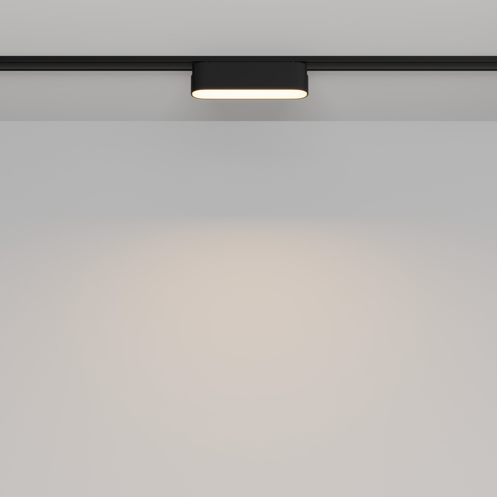 Светильник трековый магнитный Maytoni Basis TR080-1-6W3K-B