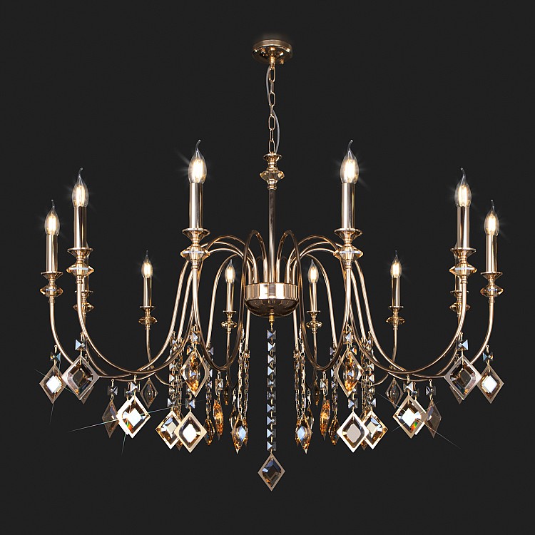 Светильник подвесной Eurosvet Telao 10120/12 золото