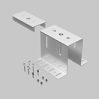Комплектующие для накладной машнитной трековой системы Maytoni Accessories For Tracks Gravity TRA010HCB