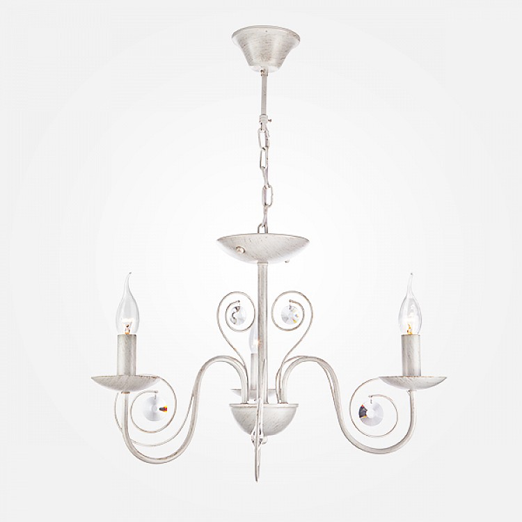 Светильник подвесной Eurosvet Tomas 60018/3 белый с золотом