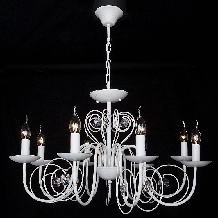 Светильник подвесной Eurosvet Tomas 60018/8 белый с золотом