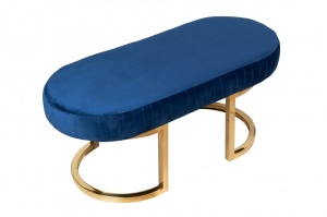 Банкетка ArtHomeDecor Miami ID-389 GL Blue