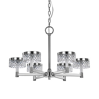 Люстра подвесная Delight Collection Diamond cut MD21020075-6A chrome