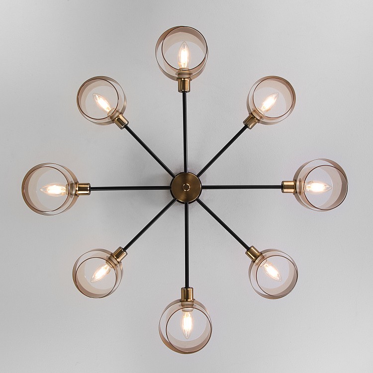 Светильник потолочный Eurosvet Arcada 70127/8 черный