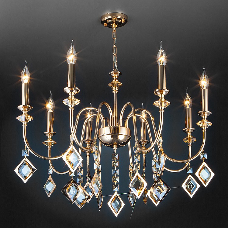 Светильник подвесной Eurosvet Telao 10120/8 золото