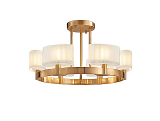 Светильник потолочный Newport 4330 4336/PL gold