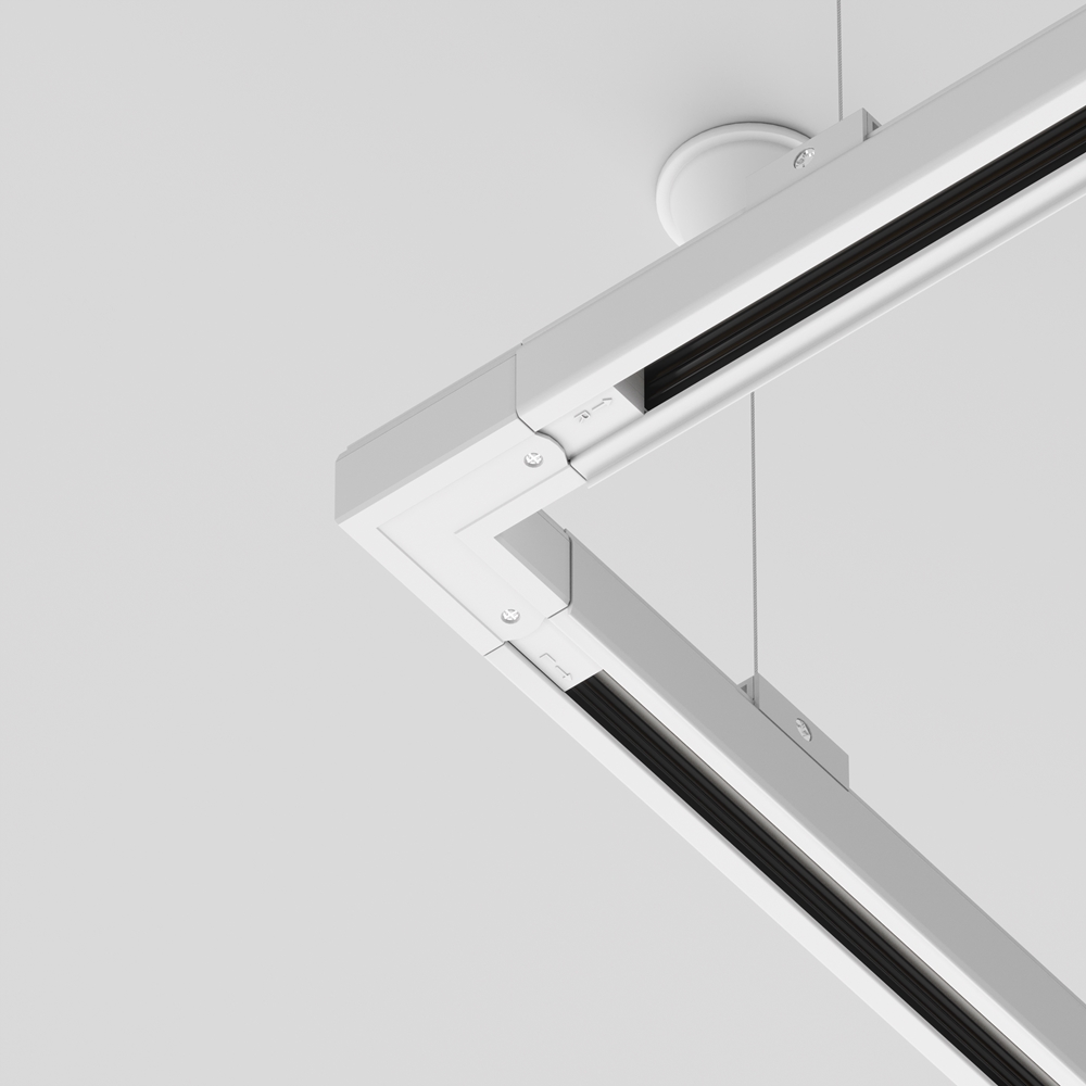 Комплектующие для накладной трековой системы Maytoni Accessories For Tracks Trinity TRA005CL-31W-R