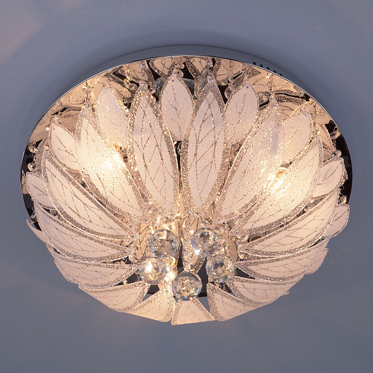 Светильник потолочный Eurosvet Daisy 80013/8 хром/белый