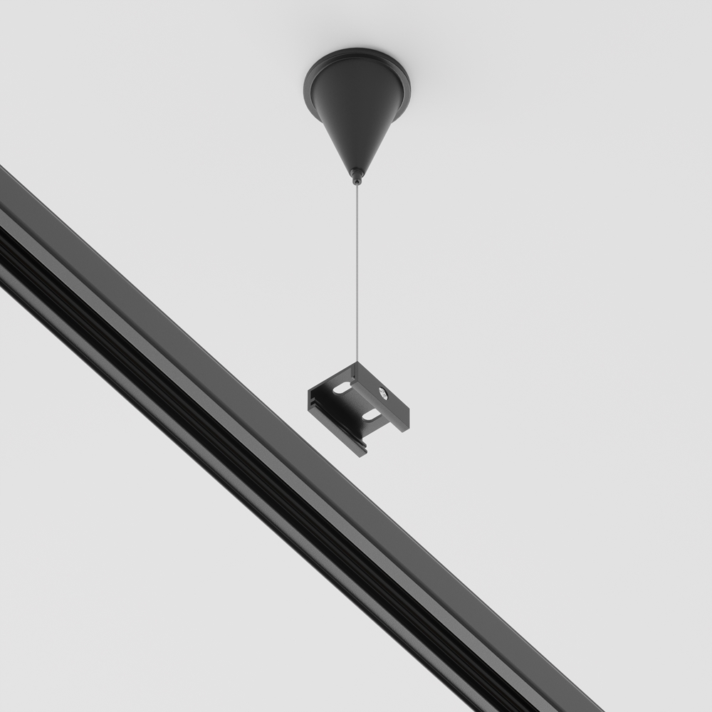 Комплектующие для накладной трековой системы Maytoni Accessories For Tracks Trinity TRA005WS-31B