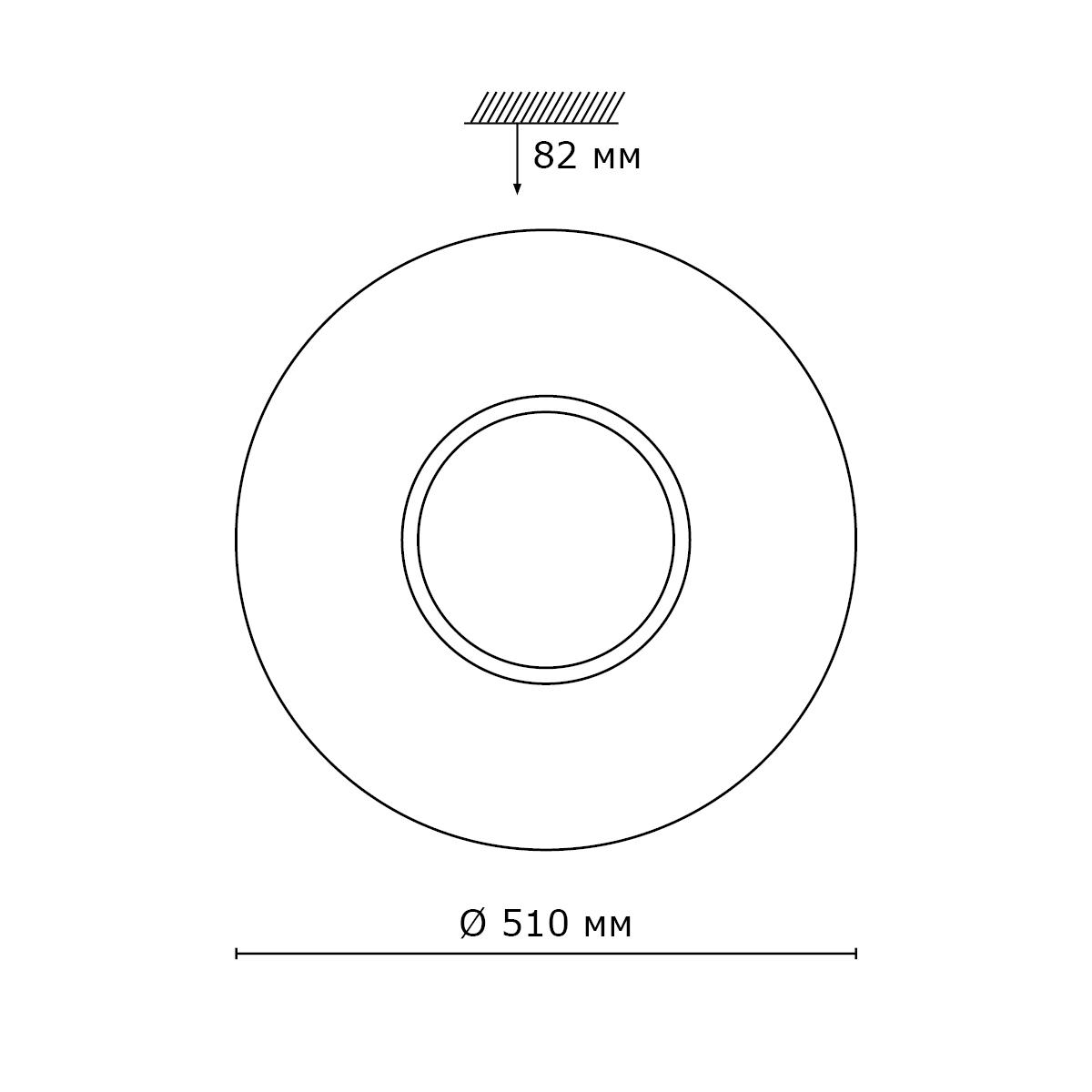 Светильник настенно-потолочный Sonex Visma 2048/EL