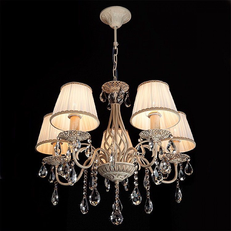 Светильник подвесной Eurosvet Amelia 10054/5 белый с золотом