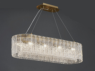 Светильник подвесной Newport 10820 10820/90 brass oval