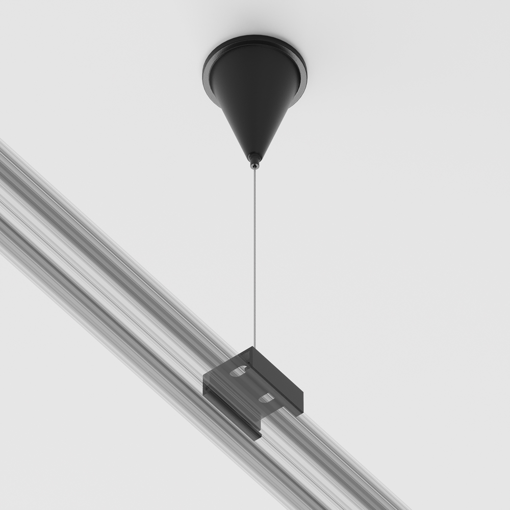 Комплектующие для накладной трековой системы Maytoni Accessories For Tracks Trinity TRA005WS-31B