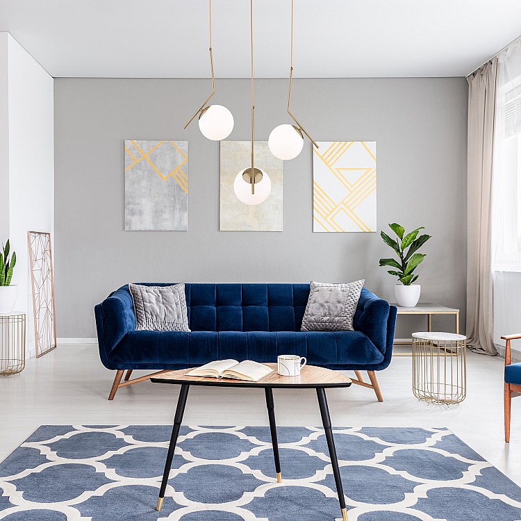 Светильник подвесной Eurosvet Frost Long 50159/1 латунь