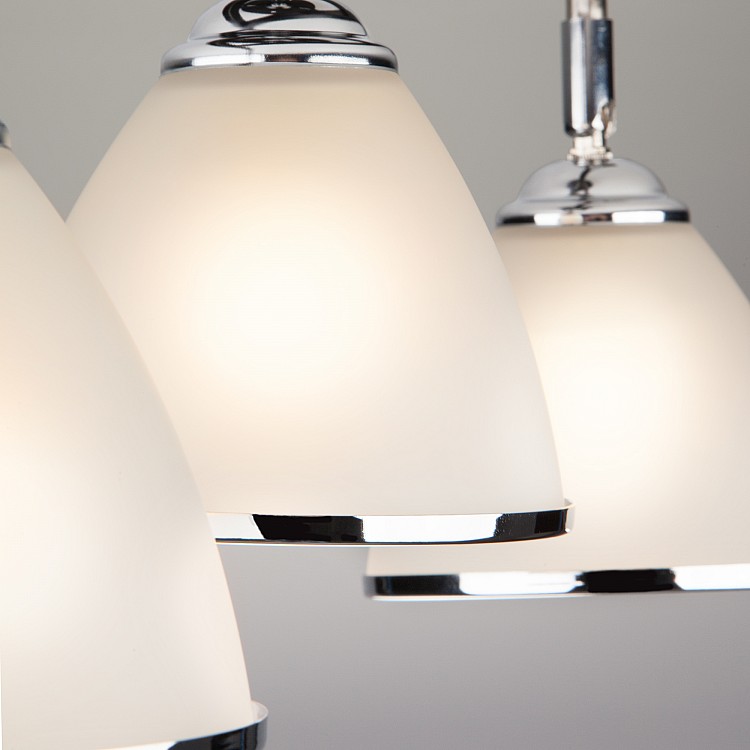 Светильник потолочный Eurosvet Ontario 9612/3 хром/венге