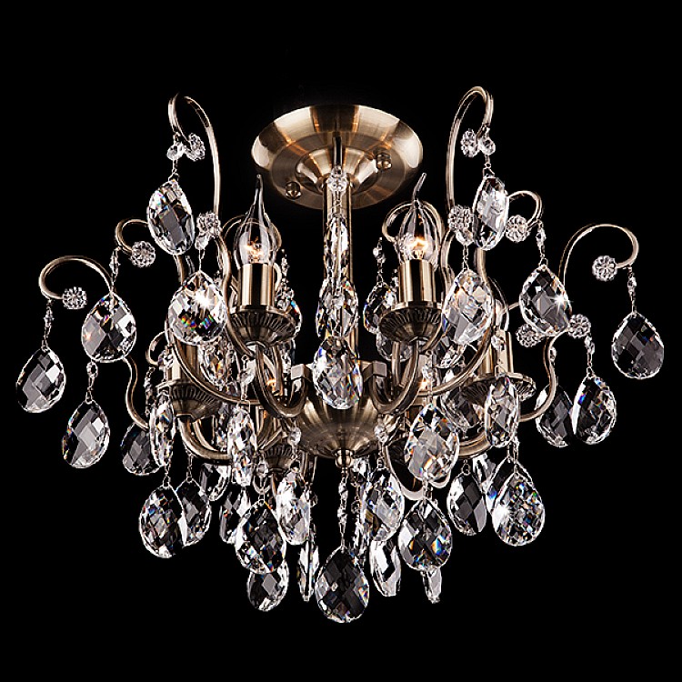 Светильник потолочный Eurosvet Rosita 10022/6 античная бронза