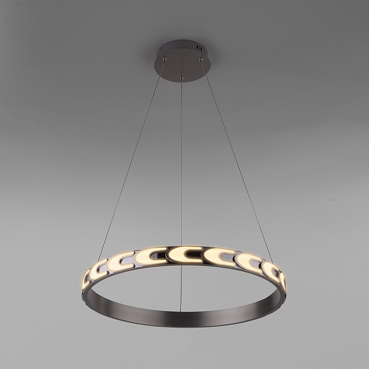 Светильник подвесной Eurosvet Chain 90164/1 сатин-никель