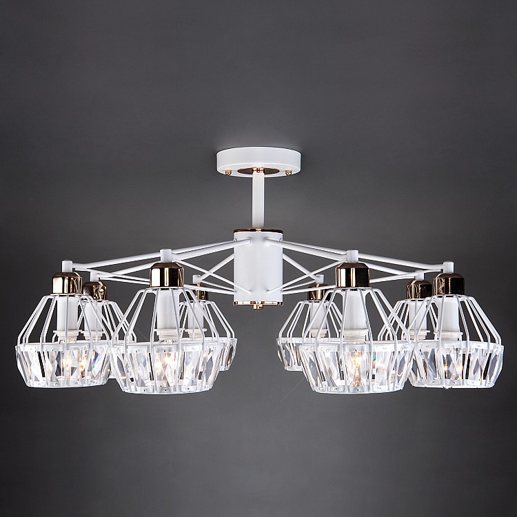 Светильник потолочный Eurosvet Lord 70075/8 белый