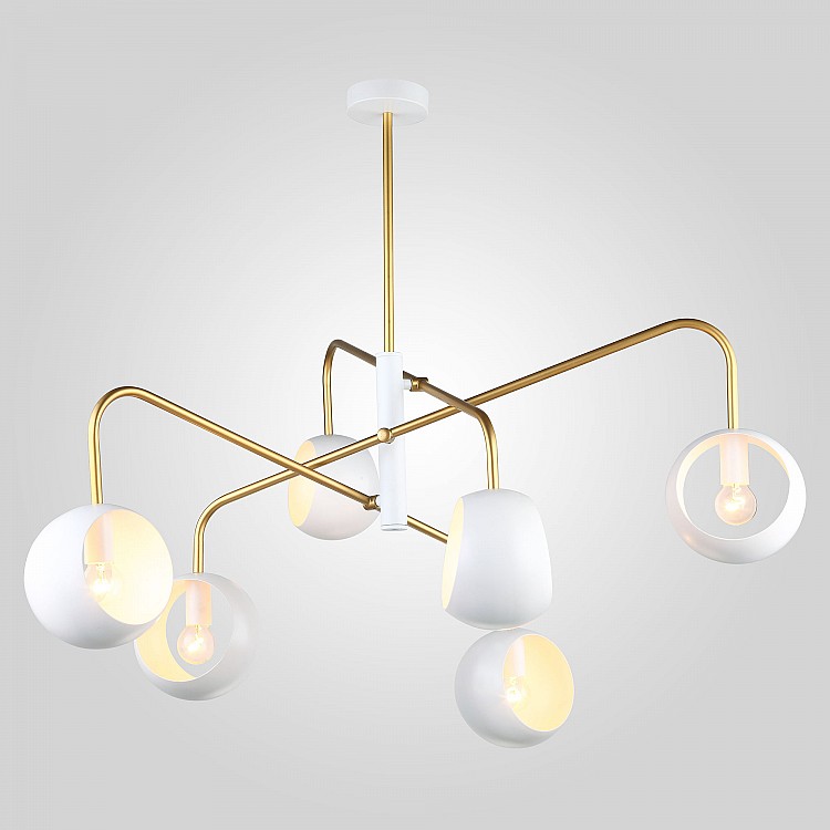 Светильник подвесной Eurosvet Luca 70055/6 белый