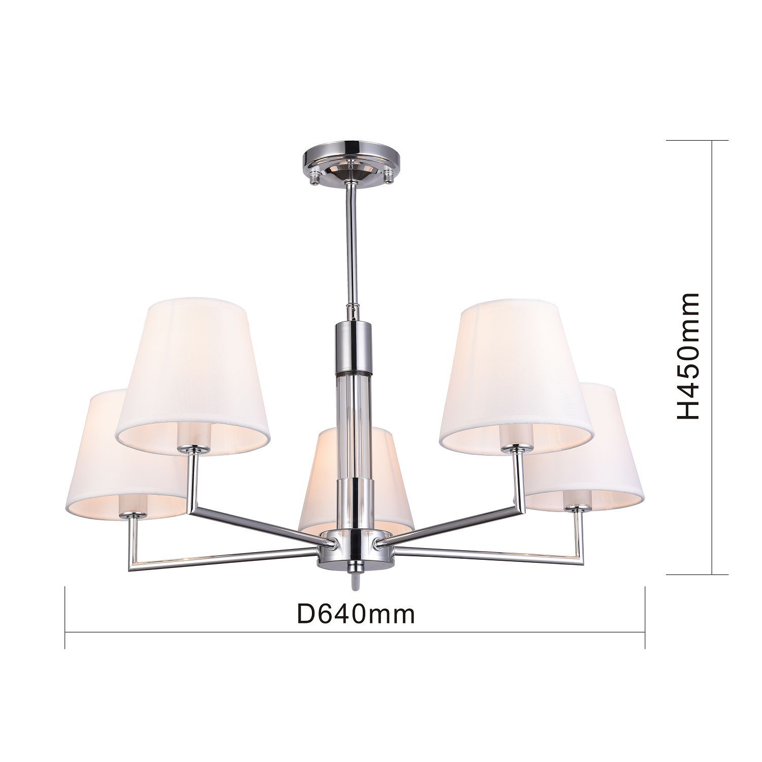 Люстра подвесная F-Promo MILO 2616-5P