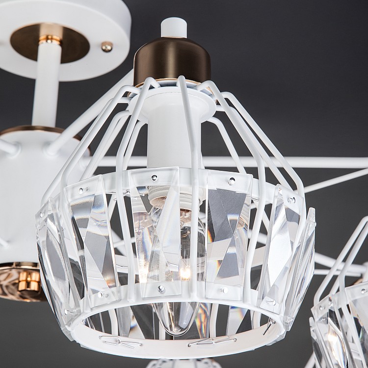 Светильник потолочный Eurosvet Lord 70075/8 белый