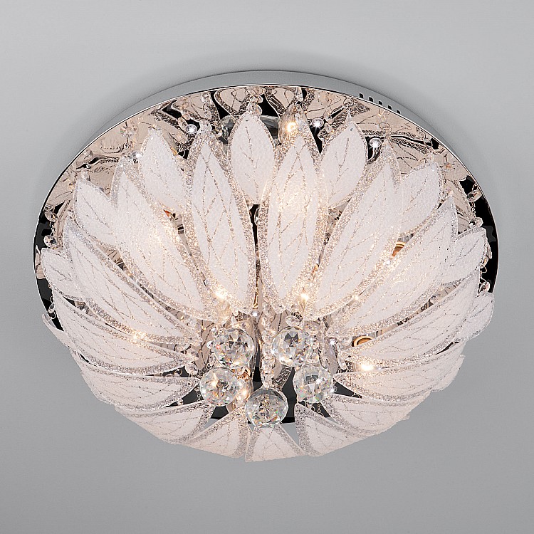 Светильник потолочный Eurosvet Daisy 80013/8 хром/белый