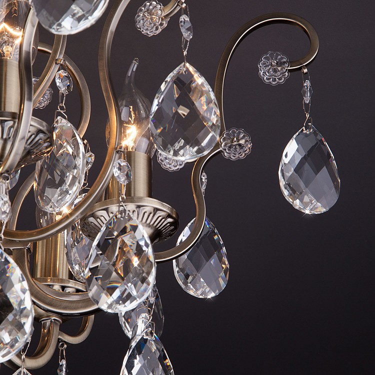 Светильник потолочный Eurosvet Rosita 10022/6 античная бронза