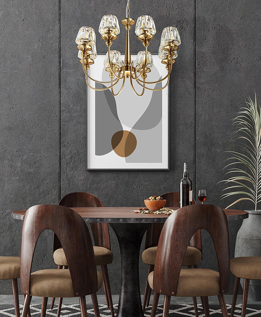 Люстра подвесная MW-Light Аманда 481014508