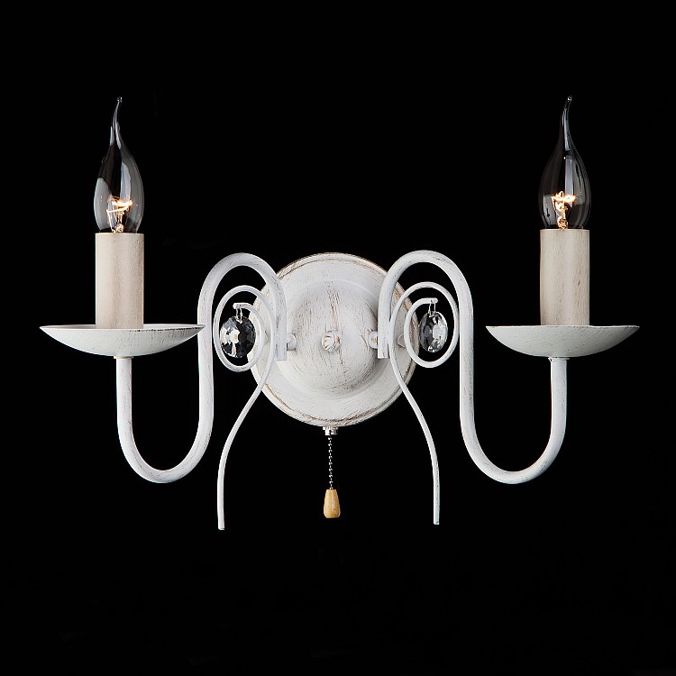 Бра Eurosvet Tomas 60018/2 белый с золотом