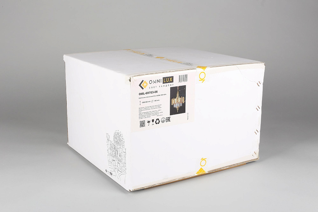 Люстра подвесная Omnilux Gaeta OML-69703-06