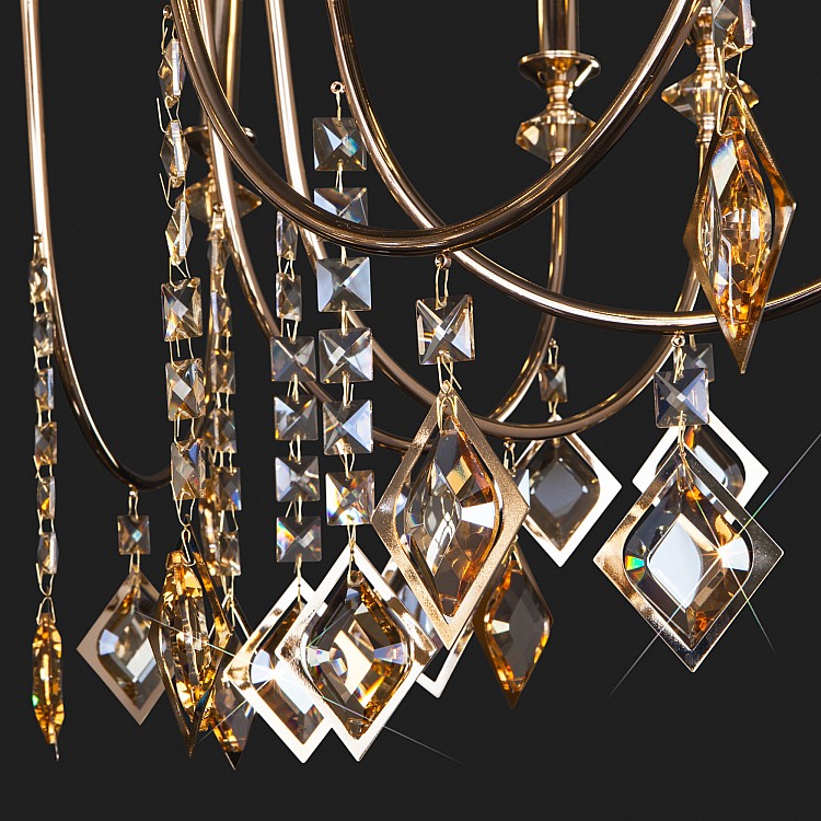 Светильник подвесной Eurosvet Telao 10120/12 золото