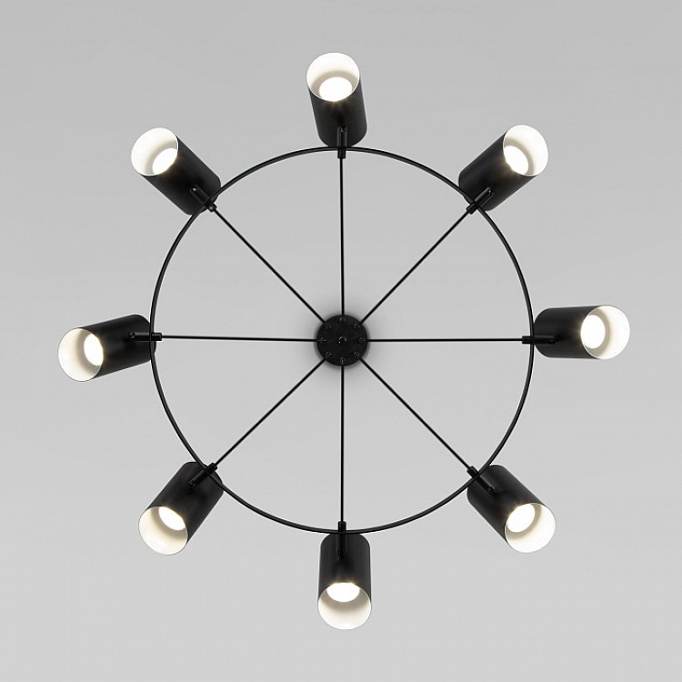 Светильник подвесной Eurosvet Splay 70147/8 черный