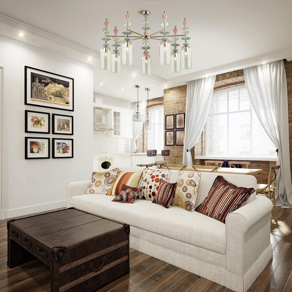 Люстра потолочная Odeon Light Bizet 4855/7C