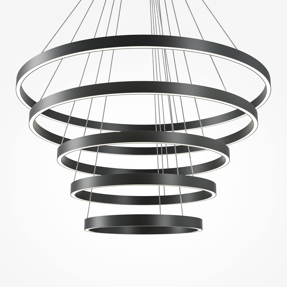 Светильник подвесной Maytoni Rim MOD058PL-L200BK