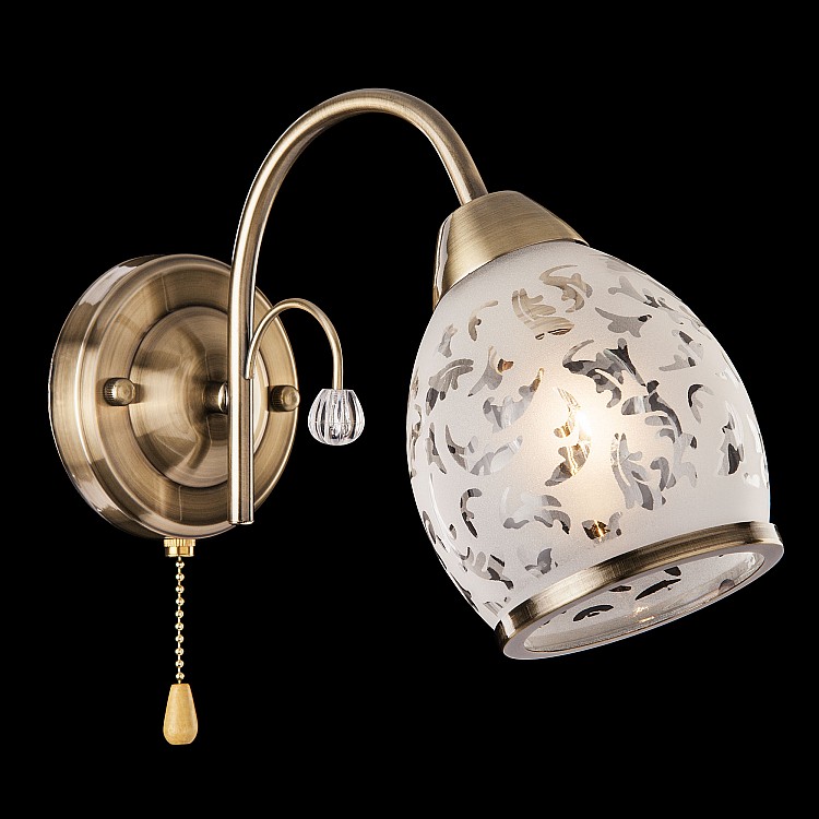 Бра Eurosvet Gabriella 30026/1 античная бронза