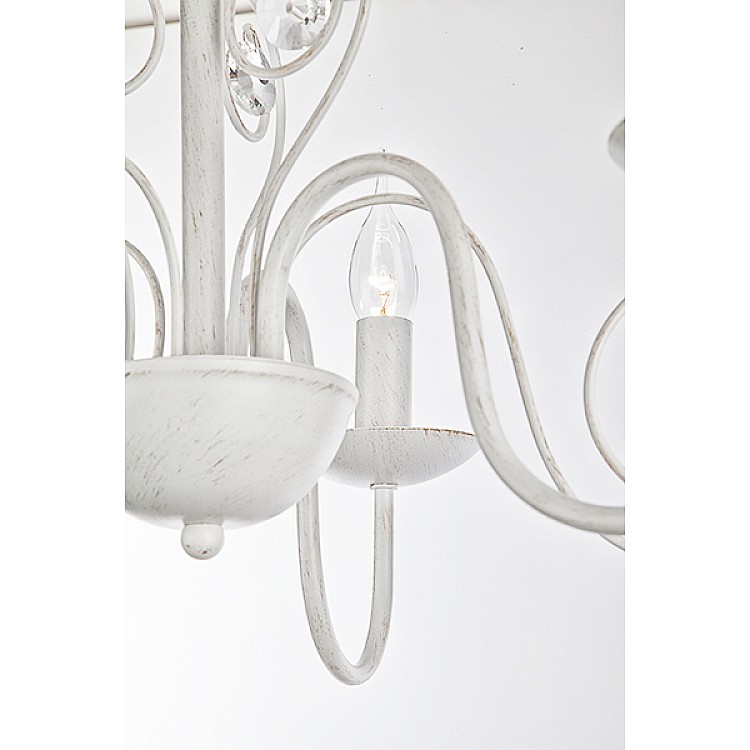 Светильник подвесной Eurosvet Tomas 60018/3 белый с золотом