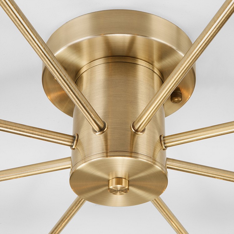 Светильник потолочный Eurosvet Tela 70109/8 античная бронза