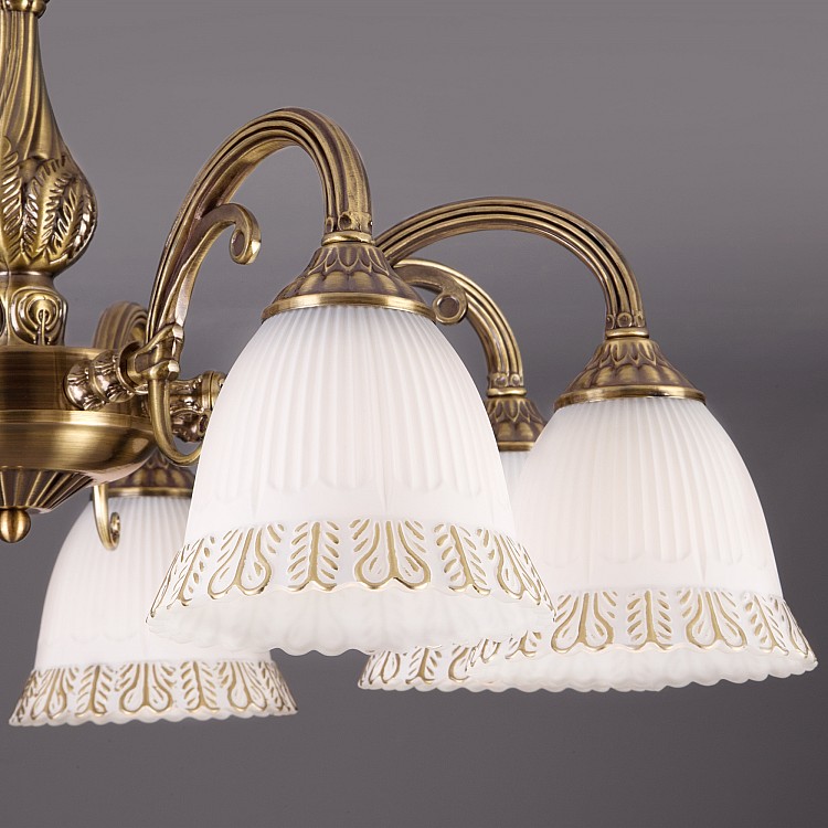 Светильник потолочный Eurosvet Campina 60107/8 античная бронза