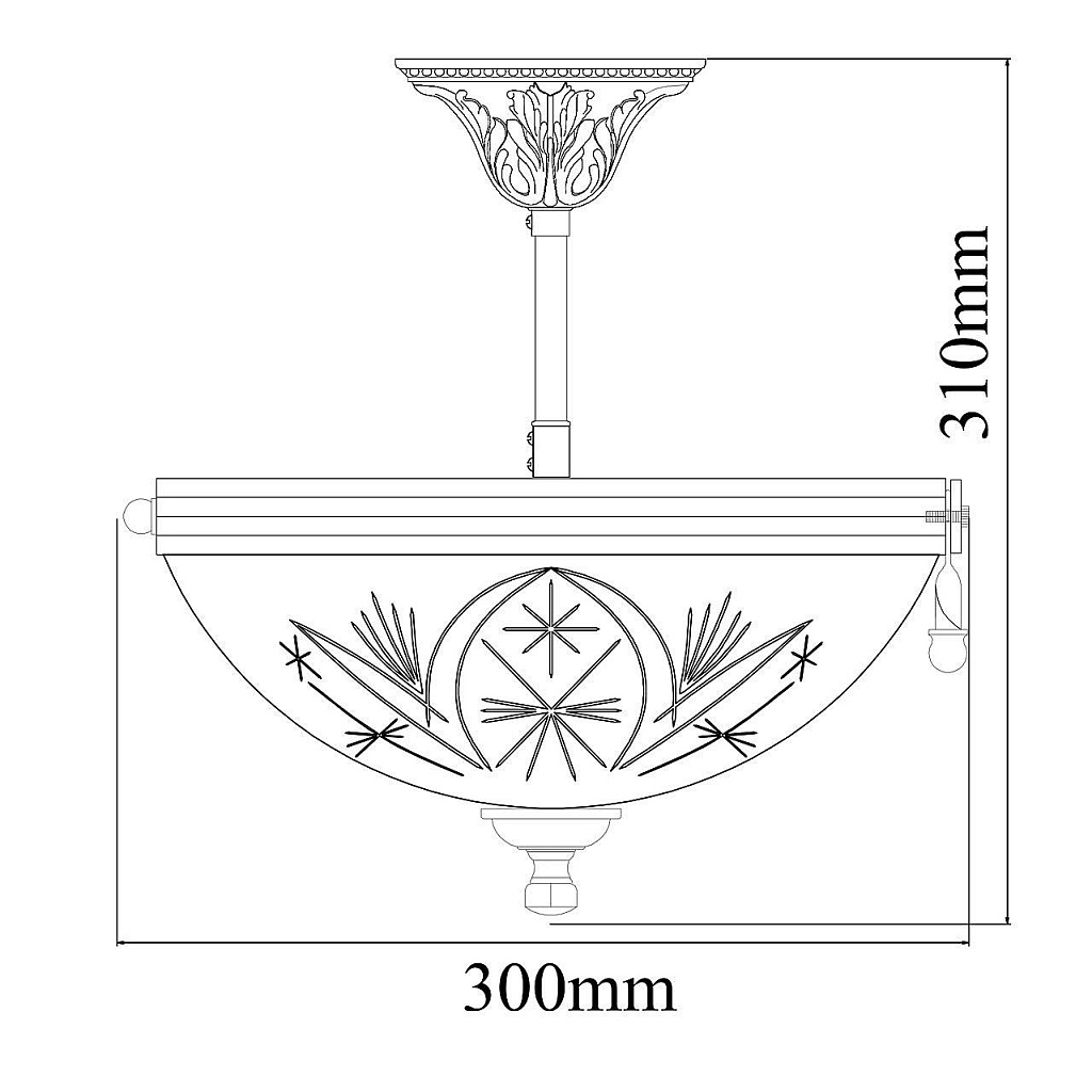 Люстра потолочная MW-Light Афродита 317011603