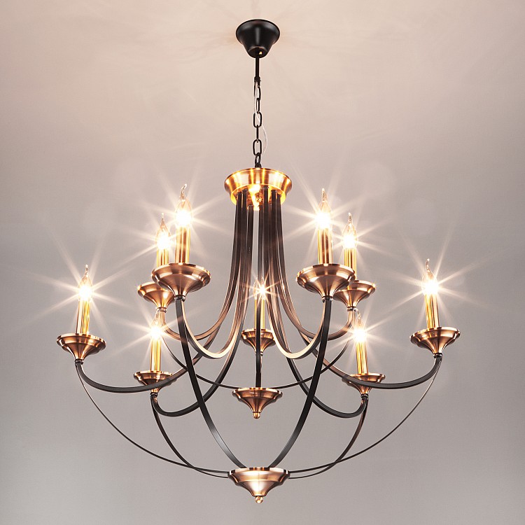 Светильник подвесной Eurosvet Lazzaro 60098/9 черный