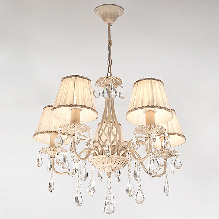 Светильник подвесной Eurosvet Amelia 10054/5 белый с золотом