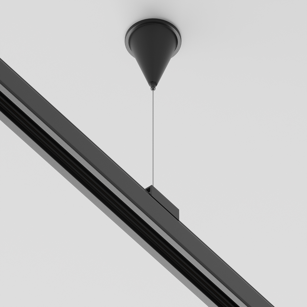 Комплектующие для накладной трековой системы Maytoni Accessories For Tracks Trinity TRA005WS-31B