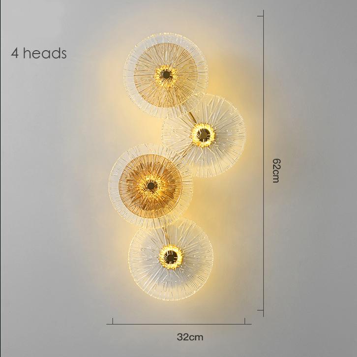 Светильник настенный Delight Collection 8848 OM2033-4 gold