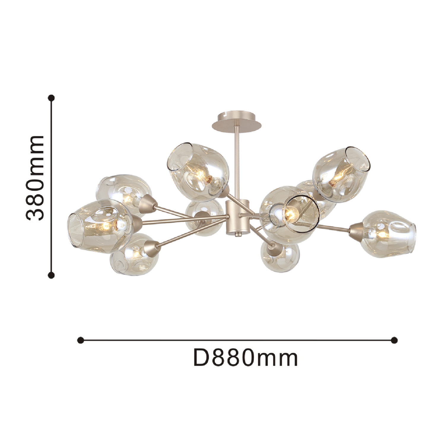 Люстра потолочная F-Promo TILDA 2658-10U