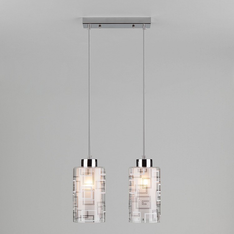 Светильник подвесной Eurosvet Stella 50002/2 хром