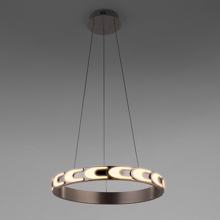 Светильник подвесной Eurosvet Chain 90163/1 сатин-никель