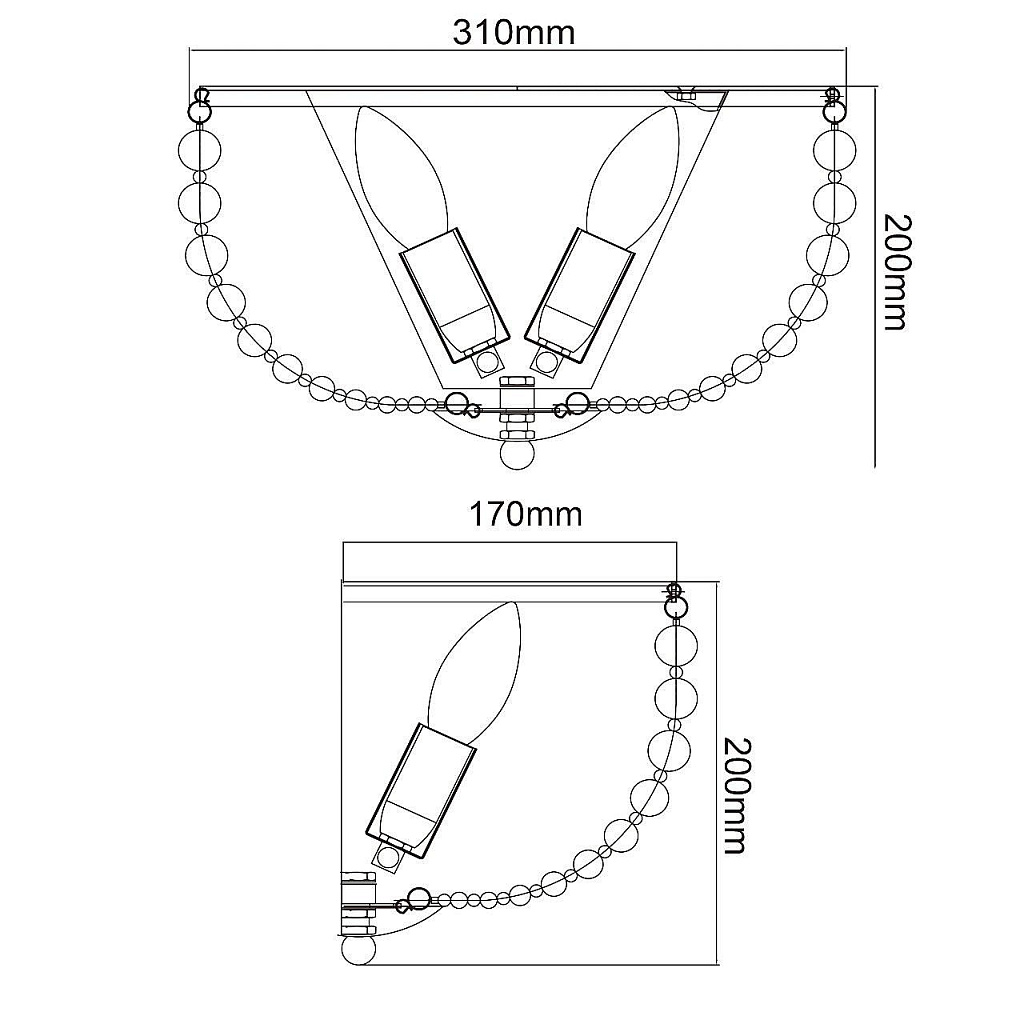 Бра MW-Light Бриз 111023002